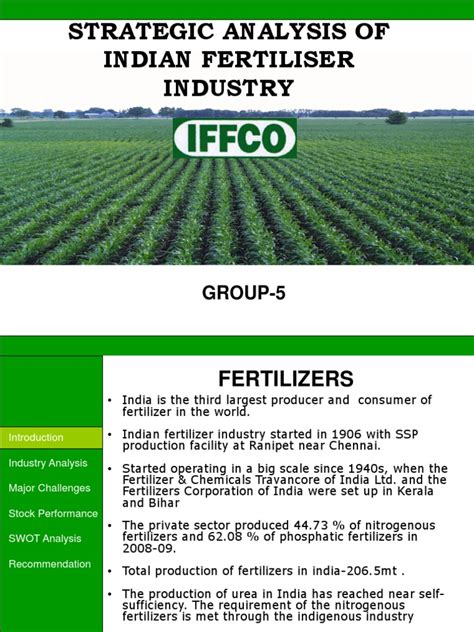 Today pakistan's textile industry is based on 60% on spinning sector, 22% on weaving sector, and 18% on the finishing sector. Strategic analysis of Indian Fertilizer Industry ...