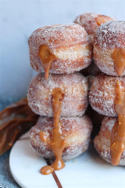 Cinnamon Salted Caramel Doughnuts Janes Patisserie Caramel