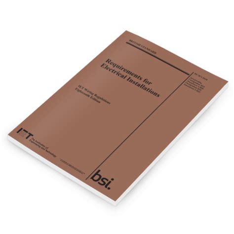 Iet Th Edition Wiring Regulations Book