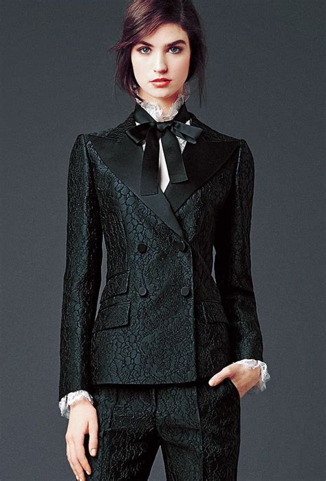 Black Suite By Dolce And Gabbana Womans Apparel Collection Fall Winter