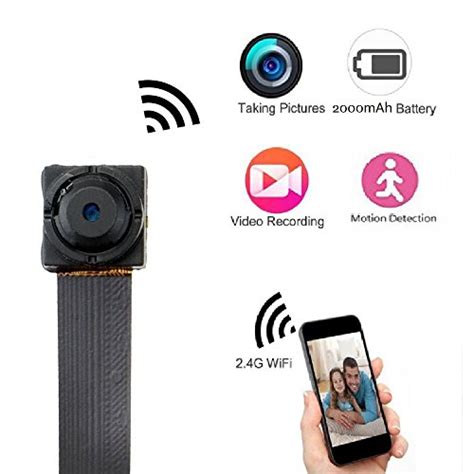 Spygear Wifi Spy Camera Mini Wireless Hd 1080p Nanny Cam Home Security Hidden Camera With