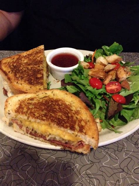This post may contain affiliate links. Ruben sandwich with side salad. - Yelp