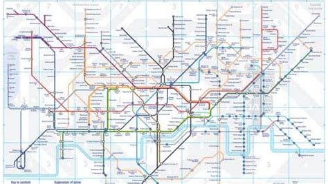 London Tube Map And Top London Attractions All The Knowledge You Need