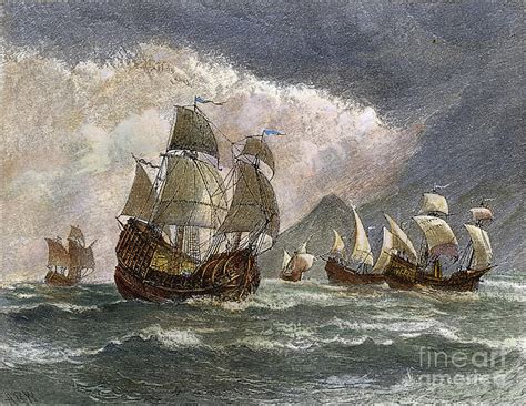 Magellans Fleet 1519 Photograph By Granger Fine Art America