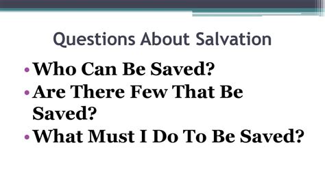 Who Can Be Saved Matthew 19 Ppt Download