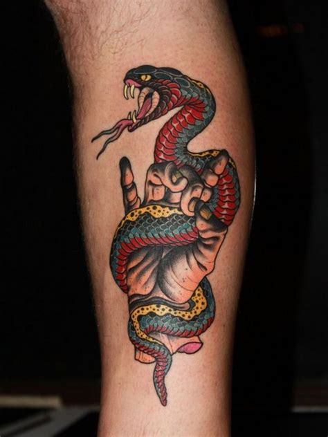 142 Best Snake Tattoo Images On Pinterest Snake Tattoo