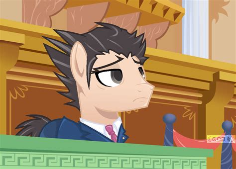 Mlp Phoenix Wright Ace Attorney By Girl Of Darkness 777 On Deviantart