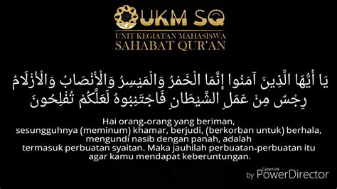Oh my god, he's one of those who obsess over their exes. Surah Al Maidah Ayat 90 Beserta Artinya