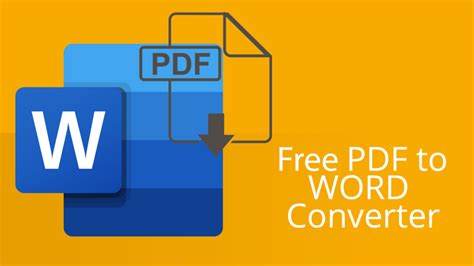 Convertisseur Fichier Word En Pdf Gratuit Printable Templates Free