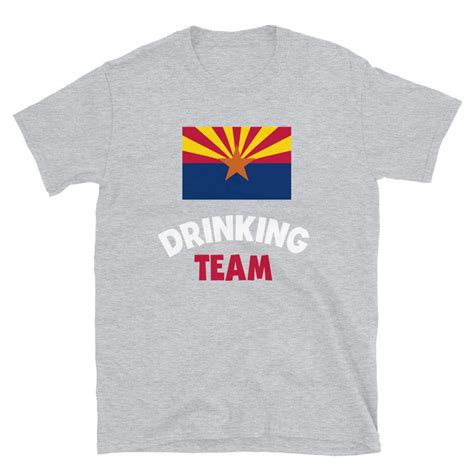 Arizona Drinking Team T Shirt Etsy