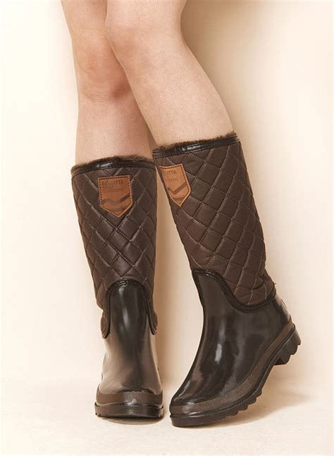 choosing the right pair of rubber boots is now as important as finding that perfect leather pair