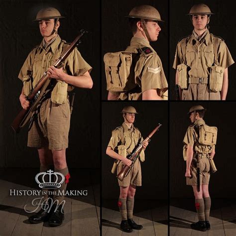 British Khaki Drill Tropical Uniform North Africa 1942