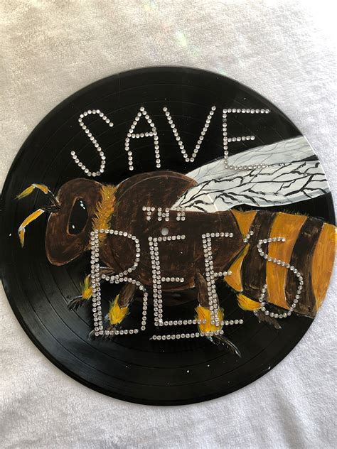 Y2k Handmade Save The Bees Tyler The Creator Record Player Etsy