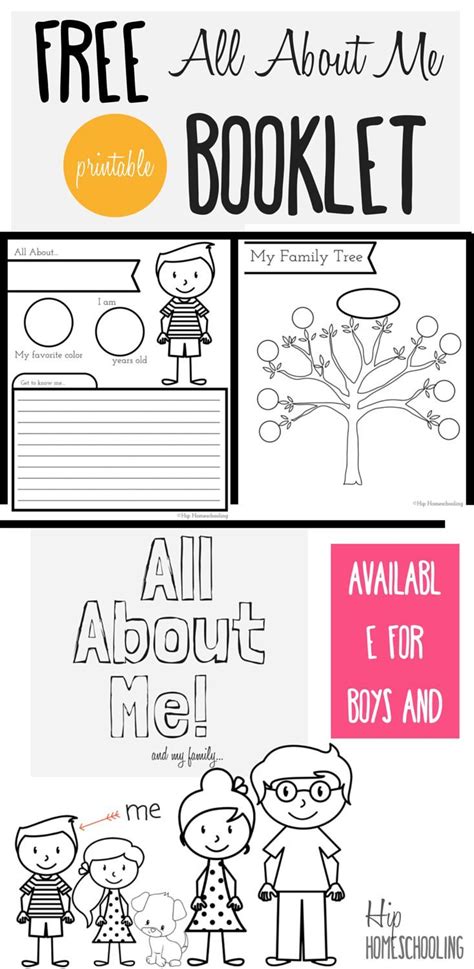 (first grade reading comprehension worksheets). All About Me Worksheet: A Printable Book for Elementary ...