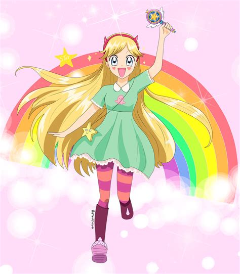 star butterfly anime style by starmvenus on deviantart