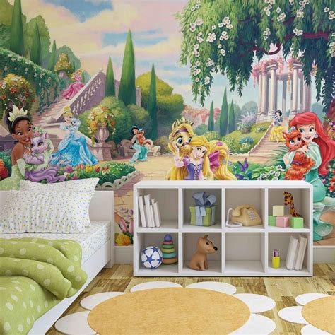 Disney Princesses Tiana Ariel Aurora Wall Paper Mural Buy At Europosters