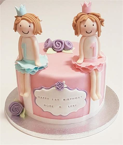 Twins Decorated Cake By Sweet Mania CakesDecor