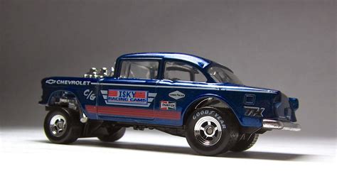 First Look Hot Wheels 55 Chevy Gasser Super Treasure Hunt Lamleygroup