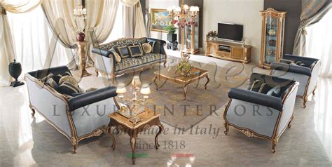 Living Room ⋆ Luxury Italian Classic Furniture