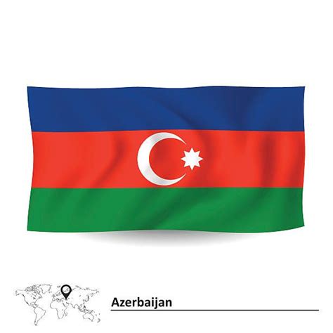 Get a 22.033 second azerbaijan flag on flagpole. Aserbaidschan - Azerbaijan | Aserbaidschan, Asien, Hauptstadt