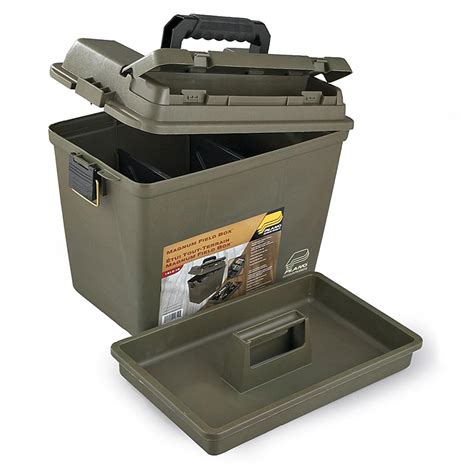 Plano® Magnum Field Box™ Lift Out Tray Combo Camo 124394 Gun Cases
