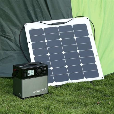 Pure Power Solar Suaoki 400wh Portable Solar Generator Review Pure