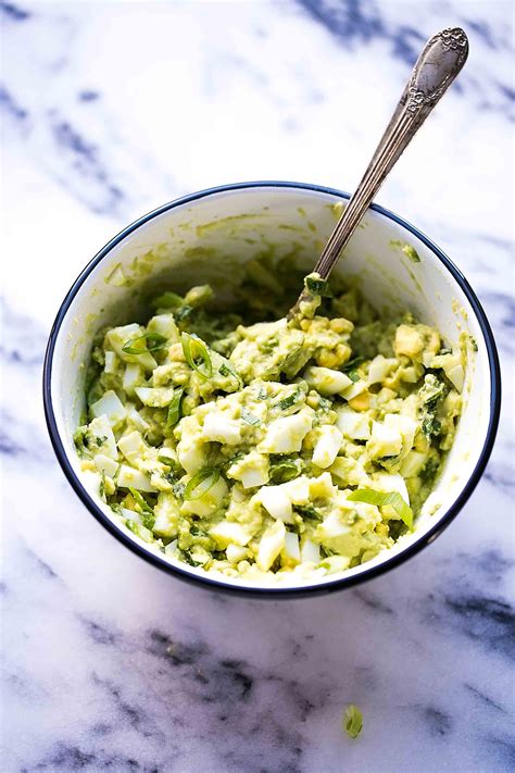 The Best Avocado Egg Salad Cooking Lsl
