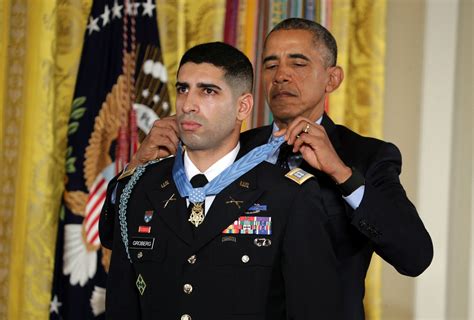 Obama Awards Medal Of Honor To Army Captain Who Tackled Suicide Bomber