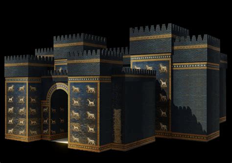 Ishtar Gate Cgtrader