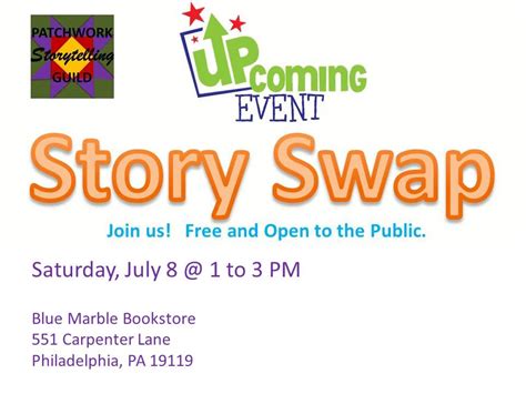 Patchwork Story Swap — New Jersey Storytelling Network