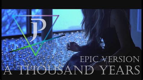 Christina Perri A Thousand Years Epic Orchestral Cover Youtube