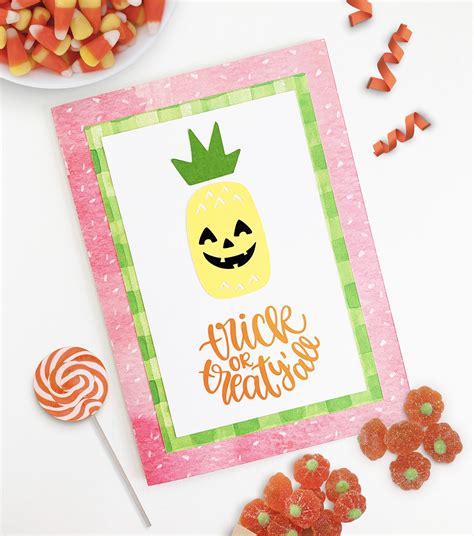 Here are some creative diy anniversary cards to give you some inspiration. DIY Halloween Greeting Cards - Handmade Cards - Pineapple Paper Co.