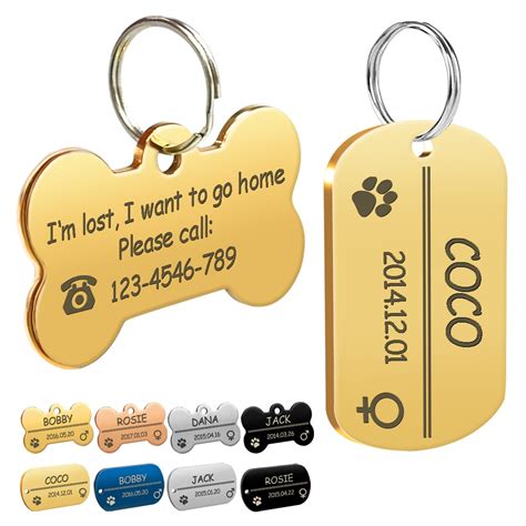 48 Best Images Engraved Pet Tags Uk Green Pet Id Tag Engraved Pet