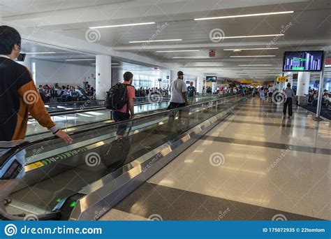 Interior Of Jfk Airport In New York City Usa Editorial Image Image