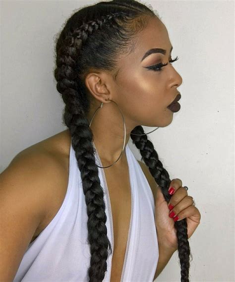 Pin By Jazmin Williams On Hair Braided Hairstyles For Black Women