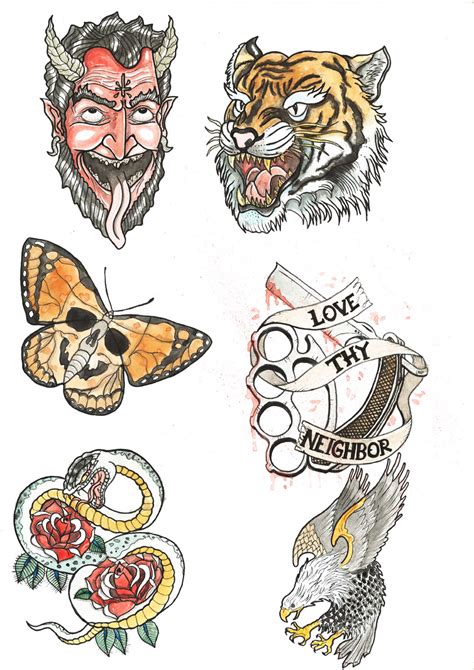 You may use your mouse or track pad. Tattoo flash design 2 by Haaki on DeviantArt