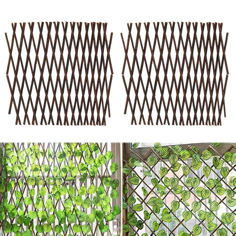 Buy 2pcs Natural Willow Trellisexpandable Trellisgarden Lattice