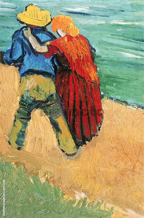 Two Lovers 1888 By Vincent Van Gogh Oil Painting Reproduction