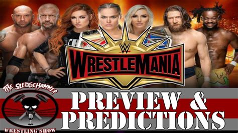 It took place on april 1, 2001 at the reliant astrodome in houston, texas, the first. WrestleMania 35 Full Match Card Preview | WWE WrestleMania 35 Predictions - YouTube