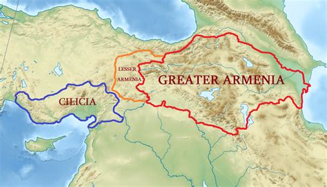 3 Armenian Kingdoms Map Historical Maps History Geography
