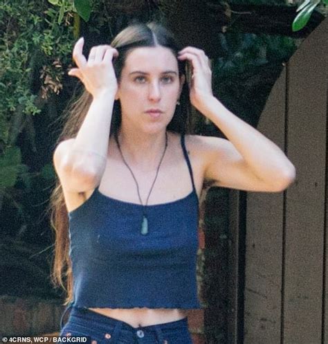 scout willis flashes hairy armpits in la after celebrating three years of dating jake miller