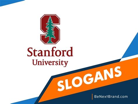 List Of 10 Best Stanford Brand Slogans