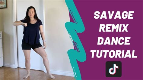 savage remix dance tutorial tiktok dance youtube