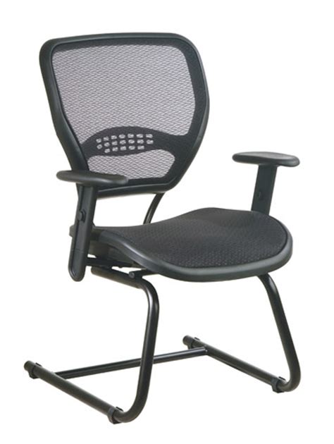 Office Star Airgrid Seat And Back Deluxe Visitors Chair Everything