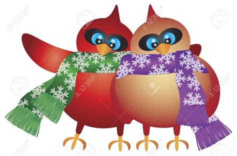 Winter Cardinal Clipart Free Download On Clipartmag