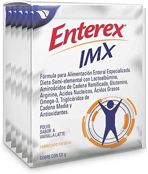 Enterex Imx Pack Con 6 Sobres De 131g Dieta Semi Elemental Con