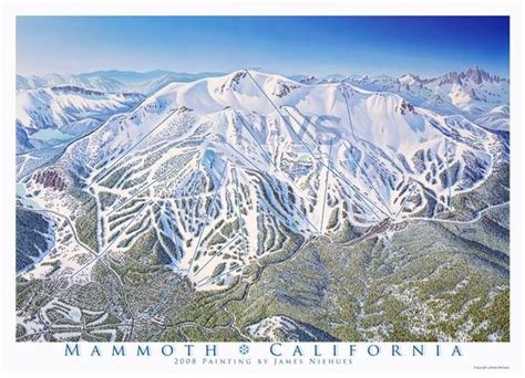Mammoth Mountain Ski Resort Ski Trail Map Mammoth Mountain Mammoth