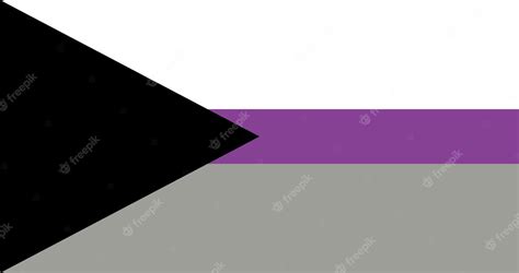 Premium Vector Demisexual Lgbt Pride Flag Vector Image