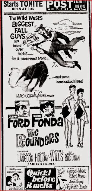Mondo 70 A Wild World Of Cinema Dvr Diary The Rounders 1965