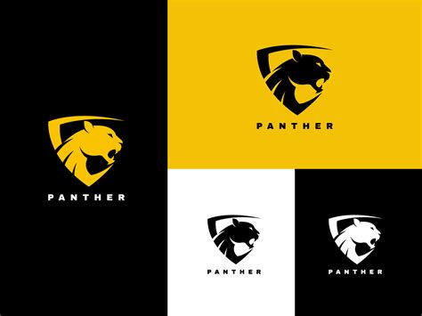 Panther Logo By Usman On Dribbble
